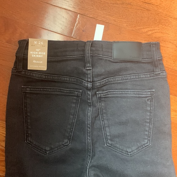 Madewell 10inch high rise skinny  jeans - Picture 3 of 6